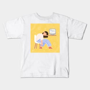 Deadline w background Kids T-Shirt